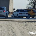 На обледенелой дороге в Солнечном «14-я» врезалась в Ford