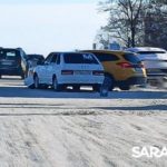 На обледенелой дороге в Солнечном «14-я» врезалась в Ford