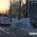 Маршрутка попала в аварию у старого аэропорта Саратова