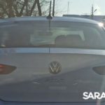 На Стрелке в Саратове пробка из-за ДТП с двумя легковушками