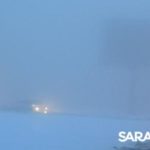 Саратов накрыл непроглядный туман
