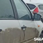 На обледенелой дороге в Саратове «Лада» врезалась в Ford