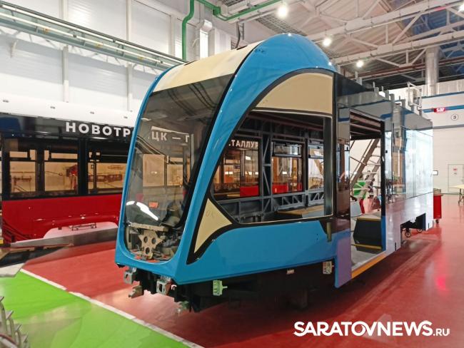 Для Саратова начали красить скоростные трамваи «Богатырь» Для Саратова начали красить скоростные трамваи «Богатырь»