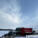 В массовой аварии в Хвалынском районе погиб водитель «МАЗа» В массовой аварии в Хвалынском районе погиб водитель «МАЗа»