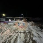 Грузовик въехал в столб у саратовского поселка Соколовый