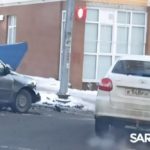 На Чернышевского в Саратове произошло тройное ДТП На Чернышевского в Саратове произошло тройное ДТП