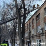 Мужчина погиб, женщина пострадала на пожаре в Летном городке Энгельса Мужчина погиб, женщина пострадала на пожаре в Летном городке Энгельса