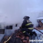В Энгельсском районе горело предприятие по изготовлению ячеек для яиц