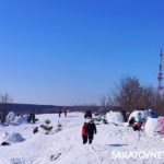 В Саратове построили поселок из Иглу