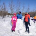 В Саратове построили поселок из Иглу