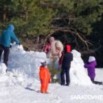 В Саратове построили поселок из Иглу