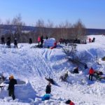 В Саратове построили поселок из Иглу