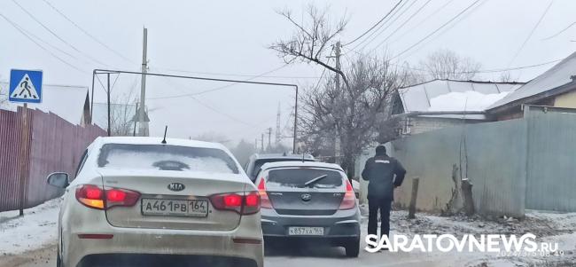 Три иномарки столкнулись в Ленинском районе Саратова Три иномарки столкнулись в Ленинском районе Саратова