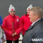 В день 90-летия Гагарина Николай Панков возложил цветы к памятнику первому космонавту