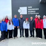 В день 90-летия Гагарина Николай Панков возложил цветы к памятнику первому космонавту