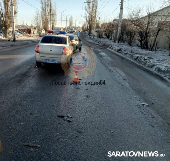 На 7-й Дачной в Саратове «Гранта» сбила пешехода На 7-й Дачной в Саратове «Гранта» сбила пешехода