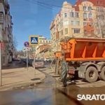 На Мичурина в Саратове разгерметизировался газопровод На Мичурина в Саратове разгерметизировался газопровод