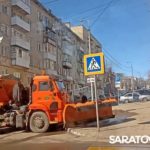 На Мичурина в Саратове разгерметизировался газопровод На Мичурина в Саратове разгерметизировался газопровод