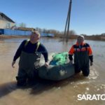 Николай Панков встретился с жителями домов, отрезанных паводком