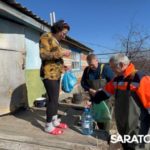 Николай Панков встретился с жителями домов, отрезанных паводком
