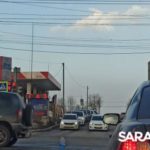 «Лада» задымилась после столкновения с «Нивой» на проспекте Строителей в Сратове «Лада» задымилась после столкновения с «Нивой» на проспекте Строителей в Сратове