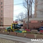Скоростной трамвай в Саратове: за кольцом «девятки» возобновились строительные работы Скоростной трамвай в Саратове: за кольцом «девятки» возобновились строительные работы