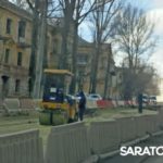 Скоростной трамвай в Саратове: за кольцом «девятки» возобновились строительные работы Скоростной трамвай в Саратове: за кольцом «девятки» возобновились строительные работы