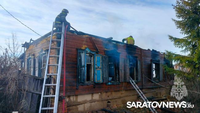 Мужчина погиб на пожаре под Энгельсом Мужчина погиб на пожаре под Энгельсом