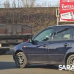На Шехурдина в Саратове фура притерлась к иномарке
