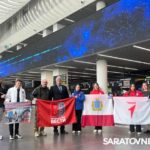 В Саратове с хлебом-солью встретили Почетного гражданина Байконура В Саратове с хлебом-солью встретили Почетного гражданина Байконура