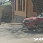 На Чернышевского Mercedes влетел в столб после столкновения с «Москвичом» На Чернышевского Mercedes влетел в столб после столкновения с «Москвичом»