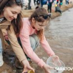 В Гагаринском районе в Волгу выпустили 26 тысяч мальков акции «Водорослям крышка!» В Гагаринском районе в Волгу выпустили 26 тысяч мальков акции «Водорослям крышка!»
