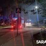 На 1-м Жилучастке Саратова снова горел расселенный дом На 1-м Жилучастке Саратова снова горел расселенный дом
