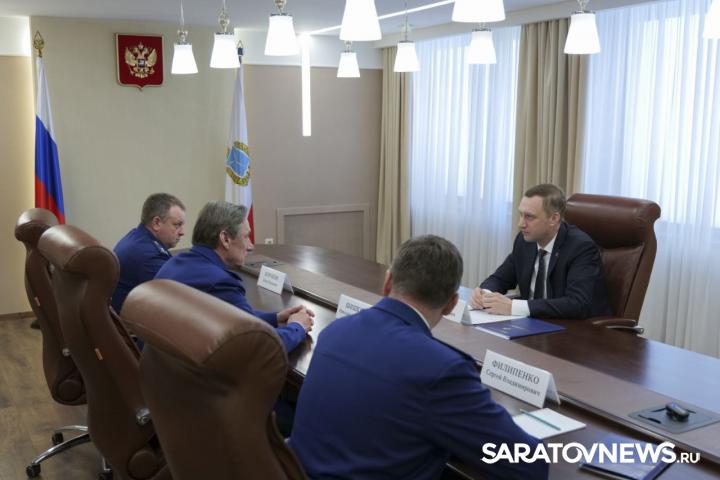 Замгенпрокурора РФ обсудил с Романом Бусаргиным острые вопросы Замгенпрокурора РФ обсудил с Романом Бусаргиным острые вопросы