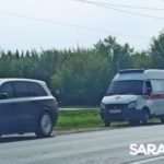 В Саратове байкер протаранил «BMW»
