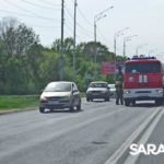 В Саратове байкер протаранил «BMW»