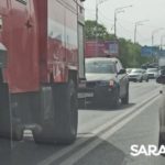 В Саратове байкер протаранил «BMW»