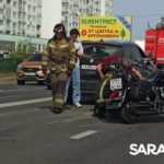 В Саратове байкер протаранил «BMW»