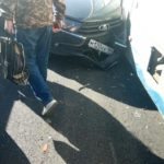 В центре Энгельса «Лада» протаранила автобус В центре Энгельса «Лада» протаранила автобус