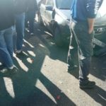 В центре Энгельса «Лада» протаранила автобус В центре Энгельса «Лада» протаранила автобус
