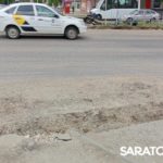 Жители Энгельса возмущены «бордюрами-невидимками»
