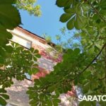 Часть дома обвалилась в Заводском районе Саратова Часть дома обвалилась в Заводском районе Саратова