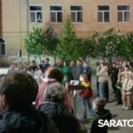 В Ночь музеев саратовцы смотрели в телескоп, играли на волынке и рисовали песком