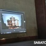 В Ночь музеев саратовцы смотрели в телескоп, играли на волынке и рисовали песком