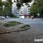В Саратове нарисовали «пешеходный переход в никуда» В Саратове нарисовали «пешеходный переход в никуда»