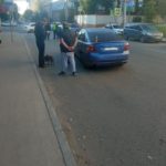 В Саратове автомобилист с собачкой попал в аварию