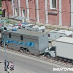 Съемки сериала «Комбинация» в Саратове переместились к кинотеатру «Победа»