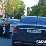 На Привокзальной площади в Саратове столкнулись две «Лады» На Привокзальной площади в Саратове столкнулись две «Лады»