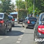 ДТП на кольце НИИ в Саратове создало многокилометровую пробку на Шехурдина