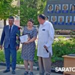 В День России в Саратовской городской межрайонной поликлинике №1 открыли Доску Почета В День России в Саратовской городской межрайонной поликлинике №1 открыли Доску Почета